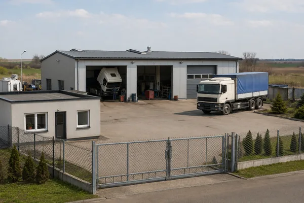 Własna baza transportowa